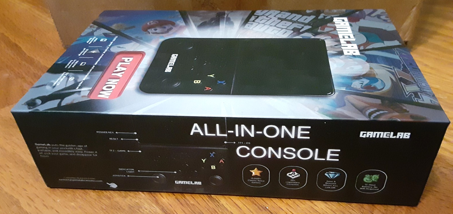 ALL-IN-ONE GAMELAB CONSOLE (64G) INSTANT NO LAG PLAY (15000+ INSTANT CLASSICS)