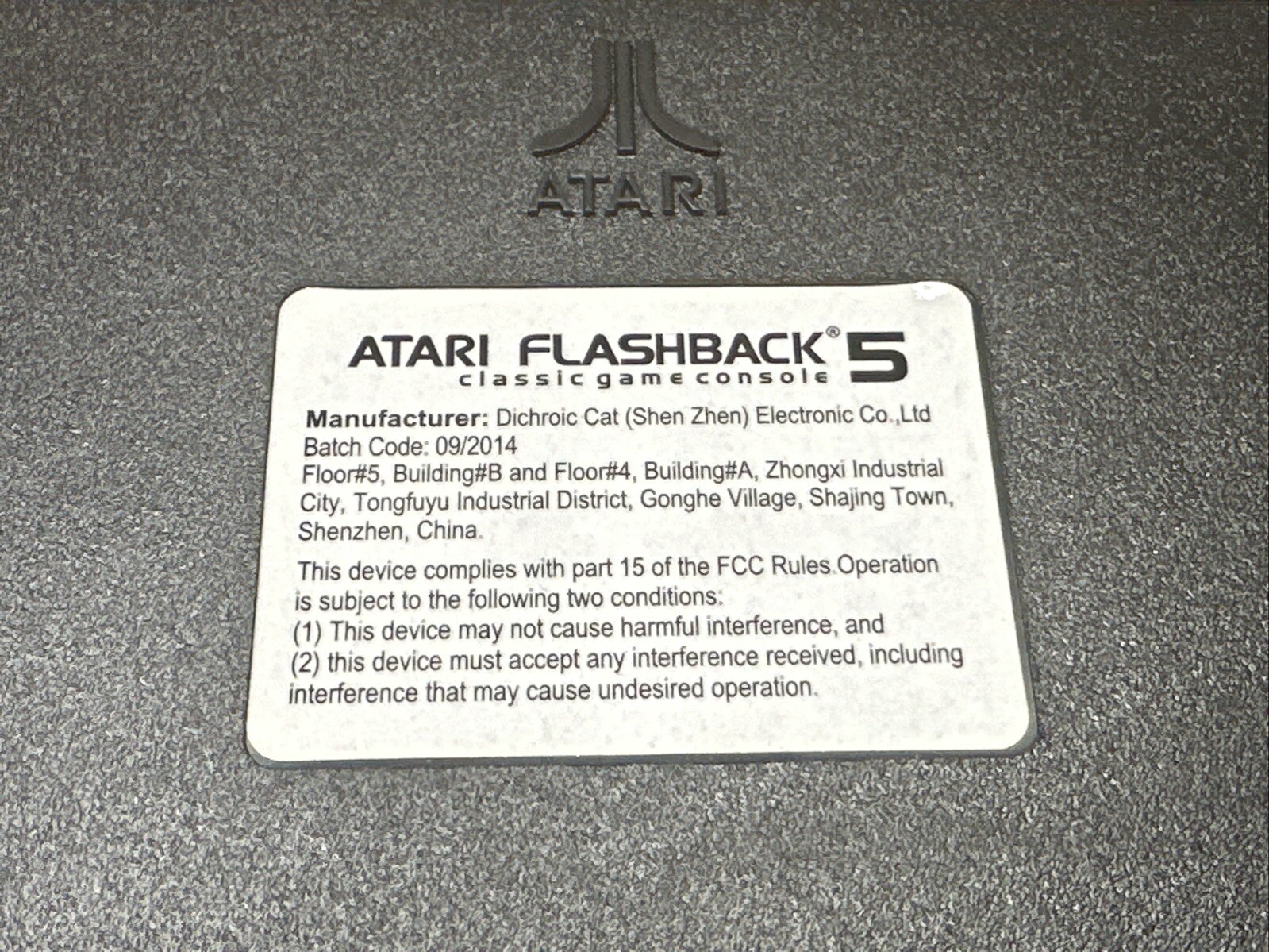 Atari Flashback 5 Classic Game Console With One Controller