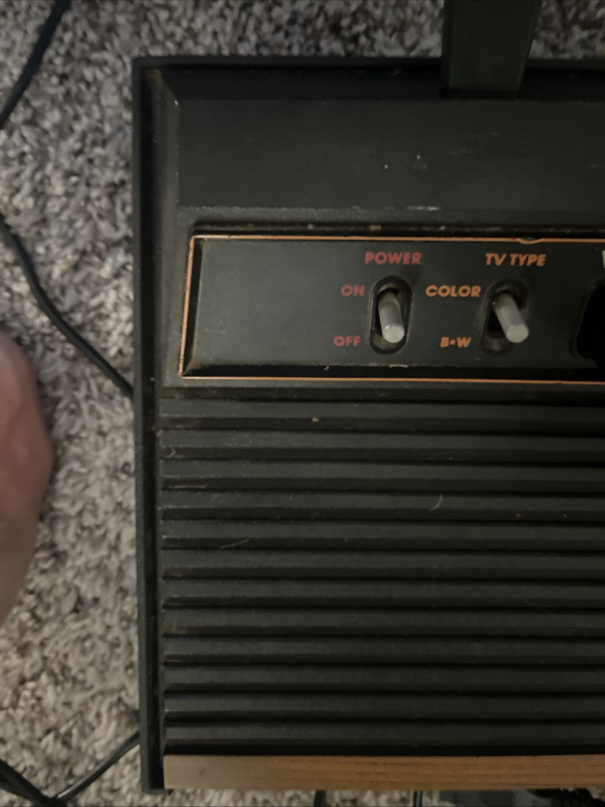 Atari 2600 Woodgrain Console With Extras Read Description