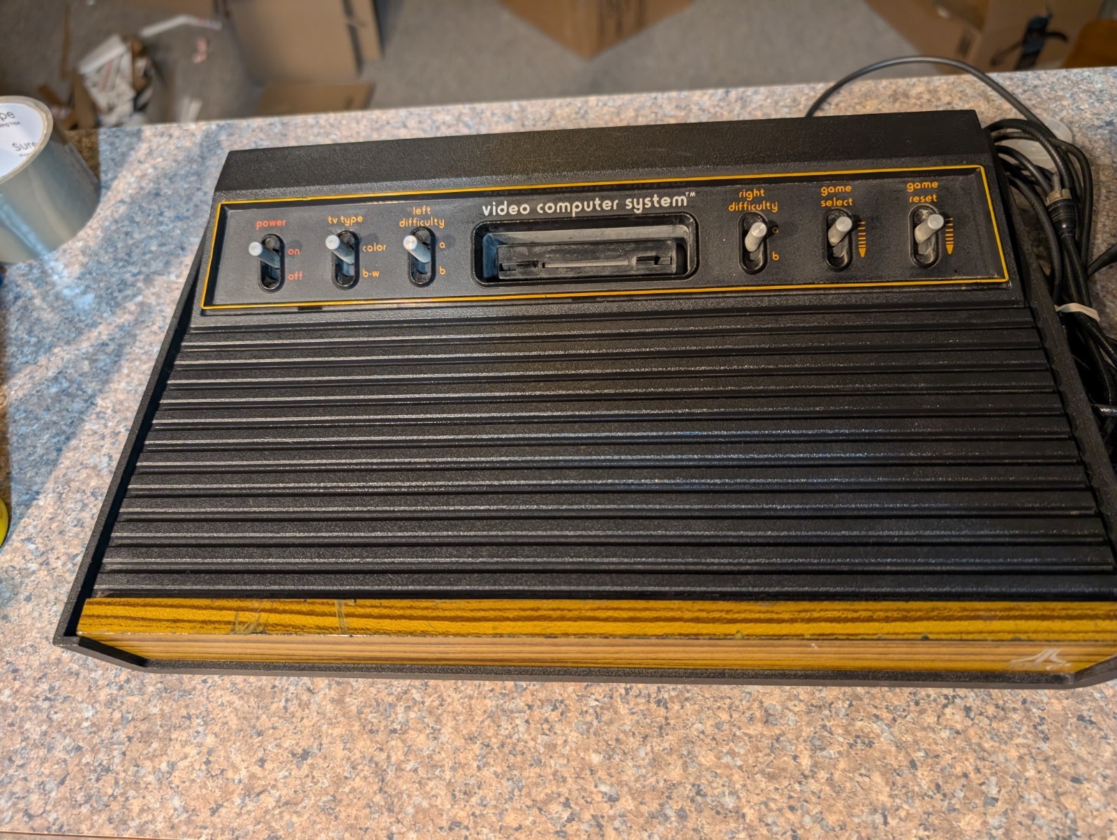 Atari 2600 SUNNYVALLE SIXER California 1977 Tested