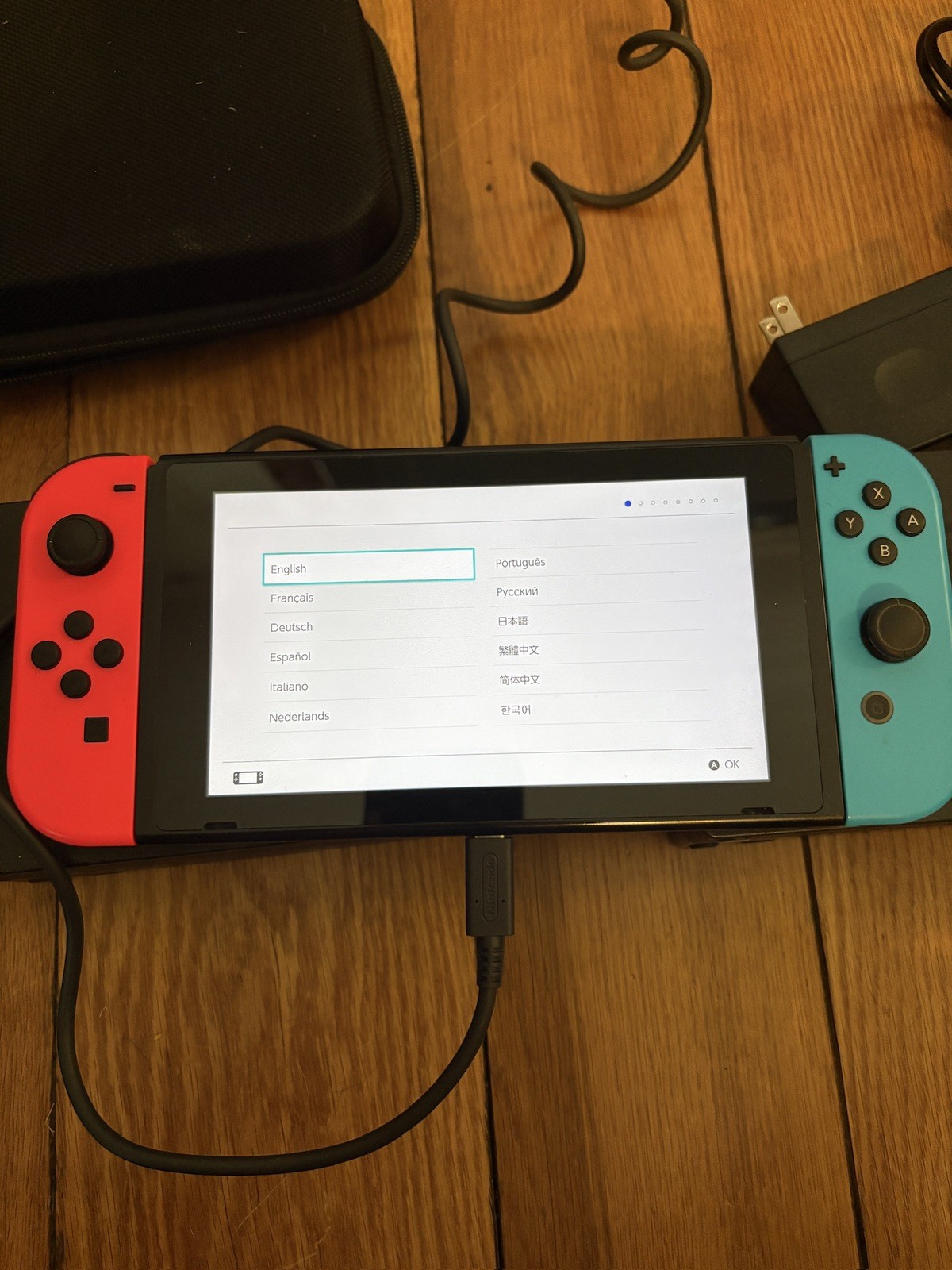 Nintendo Switch Lot – Games, case, Extra Dock, Steering Wheel, Controllers!