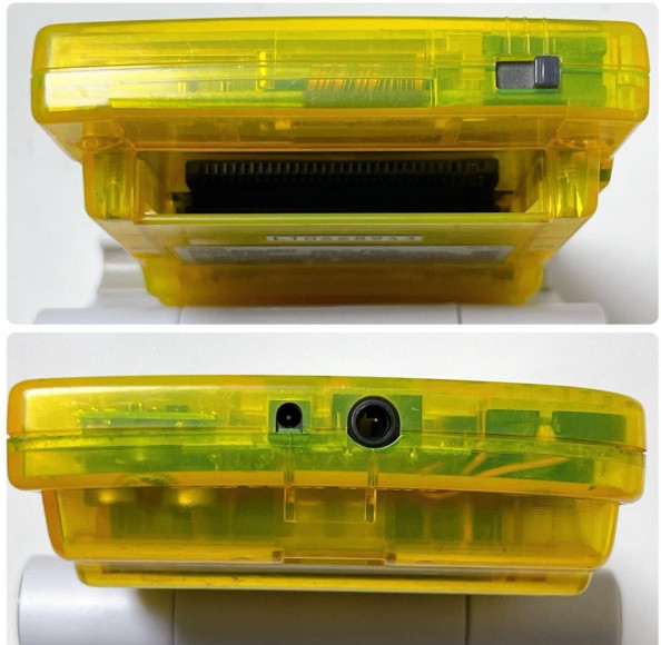 Game Boy Light Clear Yellow
