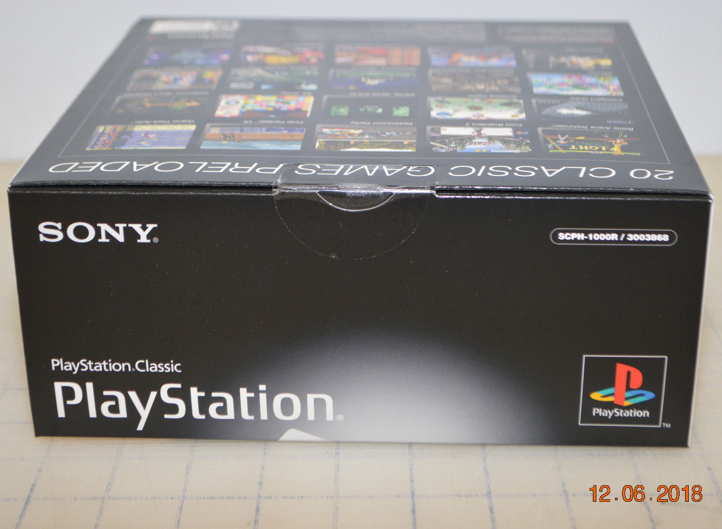 NEW! Sony Playstation Classic Console Mini w/ 20 classic Games – In Hand!