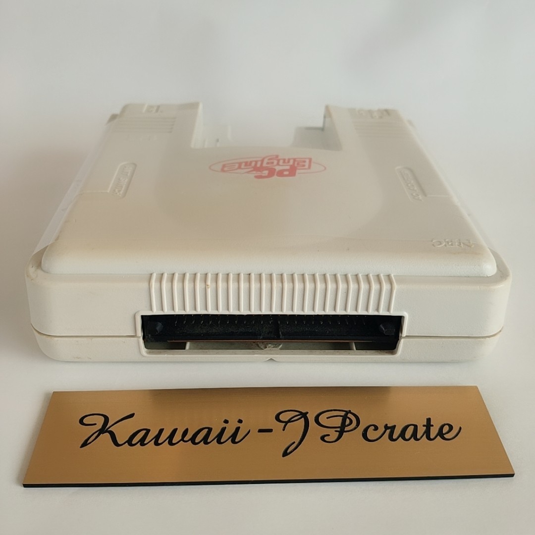 NEC PC Engine Console White Controller AV Cable Japan Tested