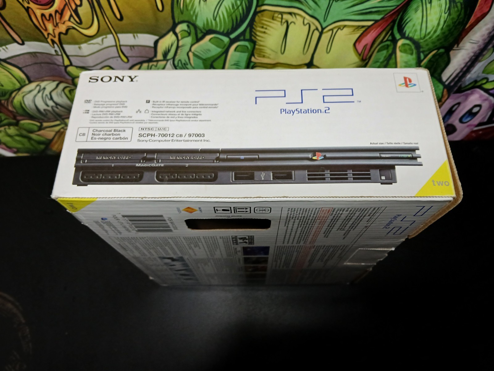 ✅ SONY PLAYSTATION 2 PS2 SLIM CONSOLE COMPLETE IN BOX CIB TESTED WORKING ✅