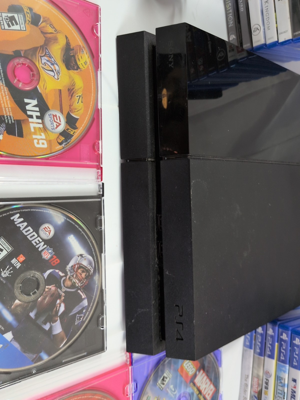Sony Playstation 4 PS4 Console Bundle 500GB CUH-1115A w/ Controller & 37 Games!