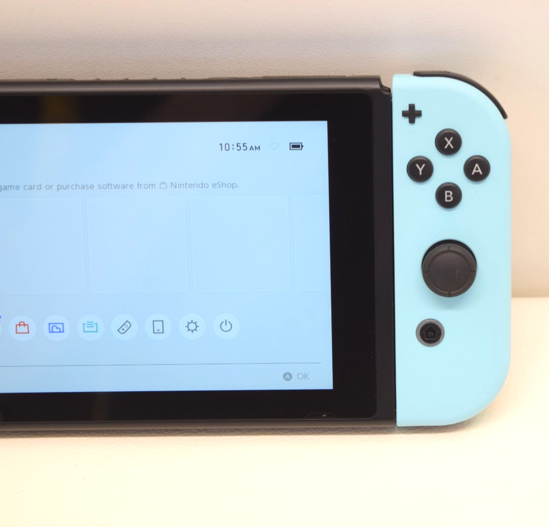 Nintendo Switch Video Game Console HAC-001(-01) Animal Crossing Edition