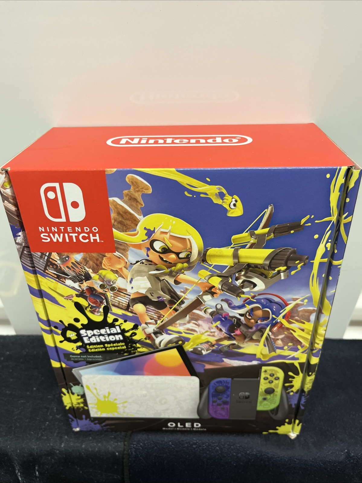 Nintendo Switch (OLED Model) HEG-001 Splatoon 3 Edition Video Game Console NEW