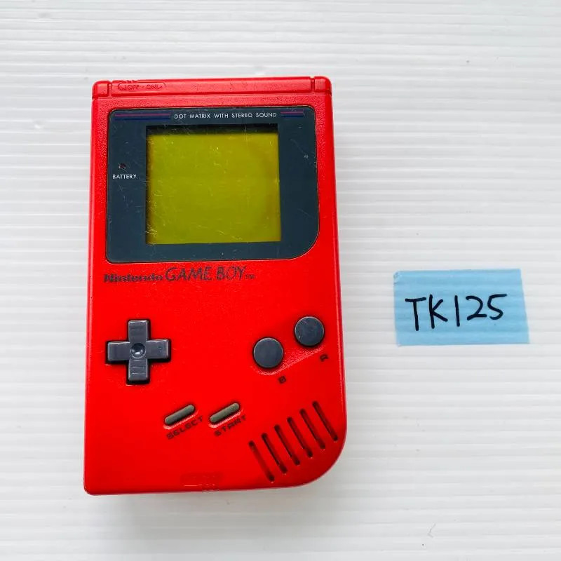 Nintendo Game Boy Bros DMG-01 Red Console Handheld Used Japan
