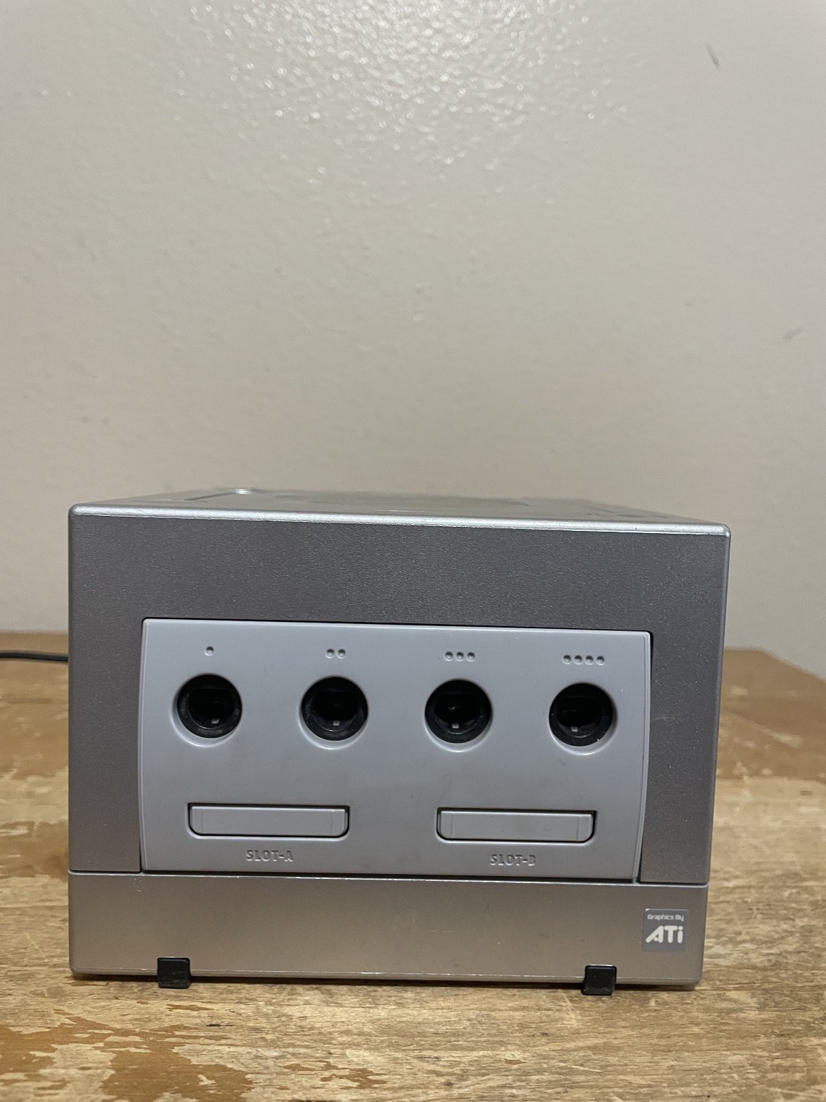 Nintendo GameCube Limited Edition Platinum Silver DOL-101 Complete In Box Tested