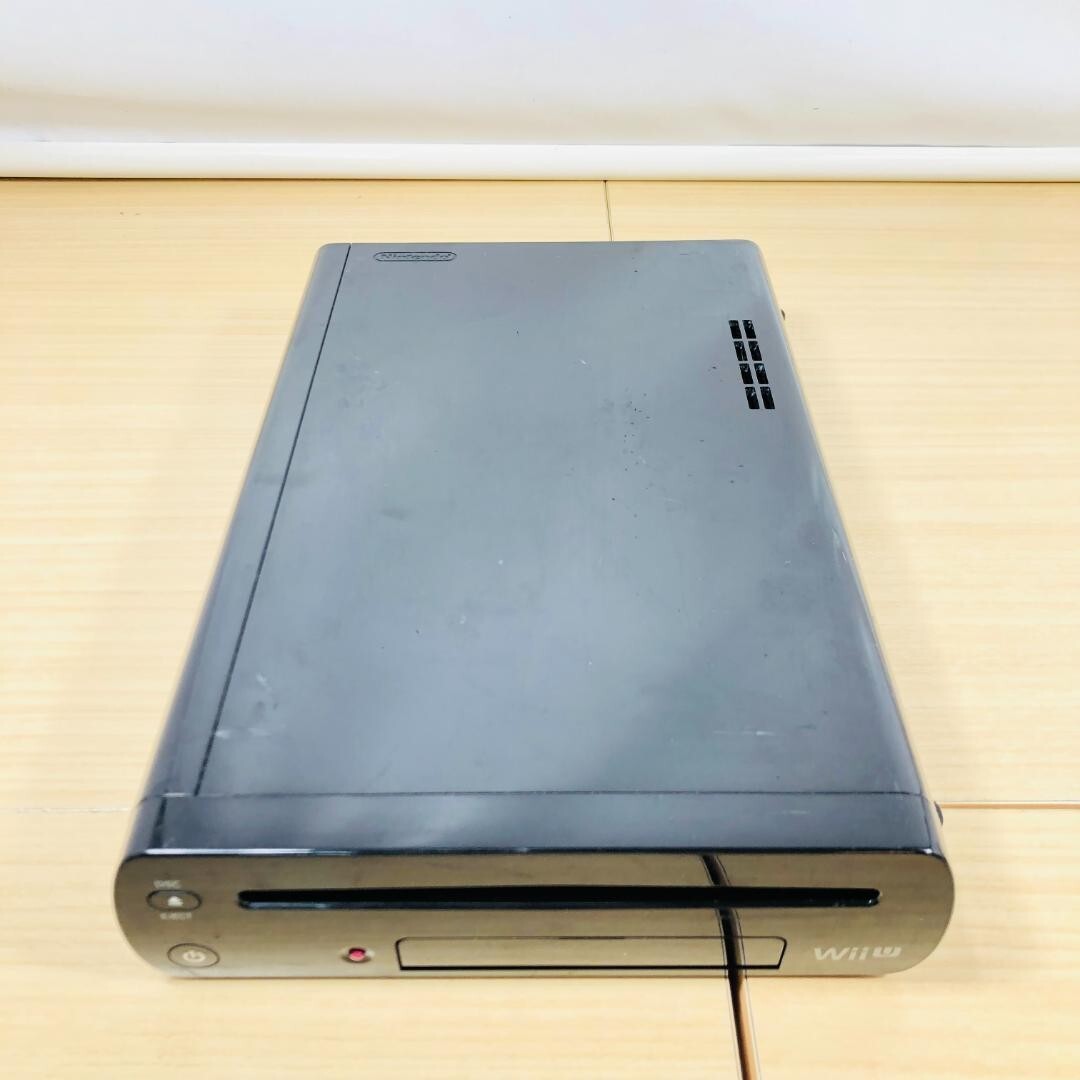 Nintendo Wii U 32GB WUP-101(01)/010 Console/Gamepad Black Working from japan F/S