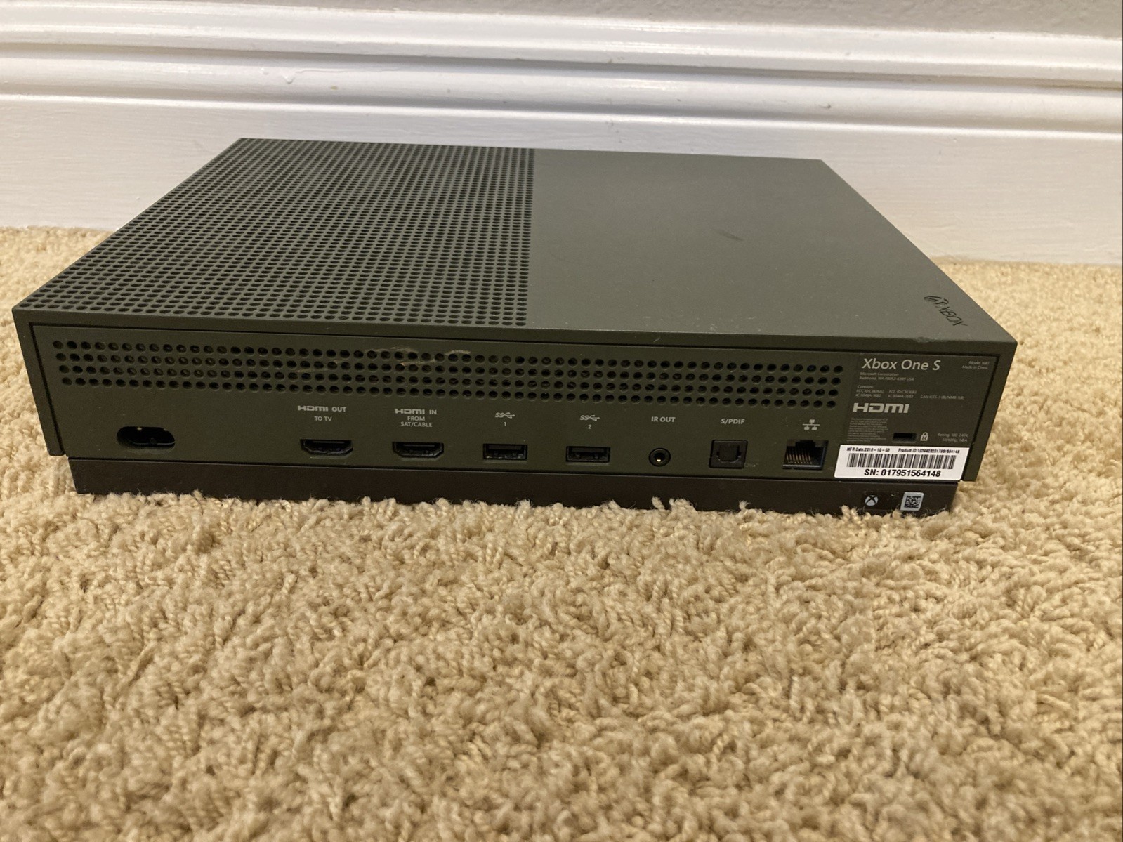 Microsoft Xbox One S Battlefield Console Bundle + Games + Cords – Tested!