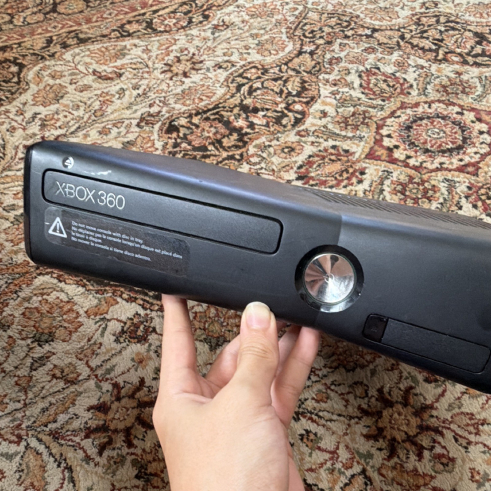 Microsoft Xbox 360 S Black Home Console Wi-Fi Capability HDMI