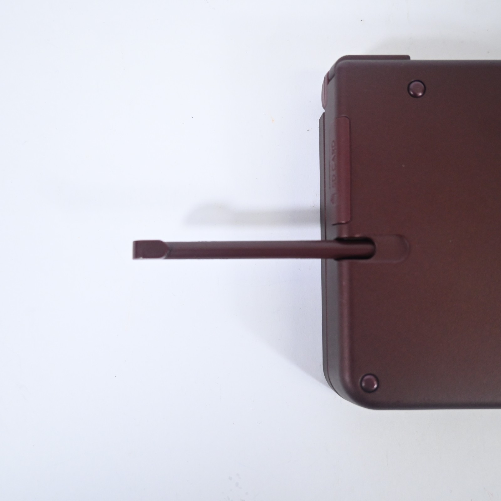 Nintendo DSi LL Wine Red Console Complete Set Tested NTSC-J Japan