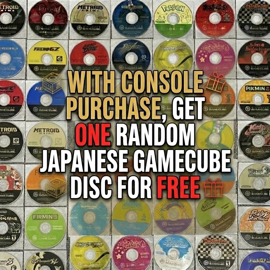 Nintendo GameCube Console DOL-001 memory card controller NTSC-J Japan