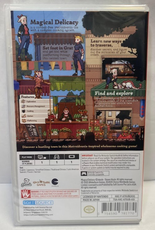 Magical Delicacy (Multi-Language) Switch Brand New Game Special [2025 Platform]