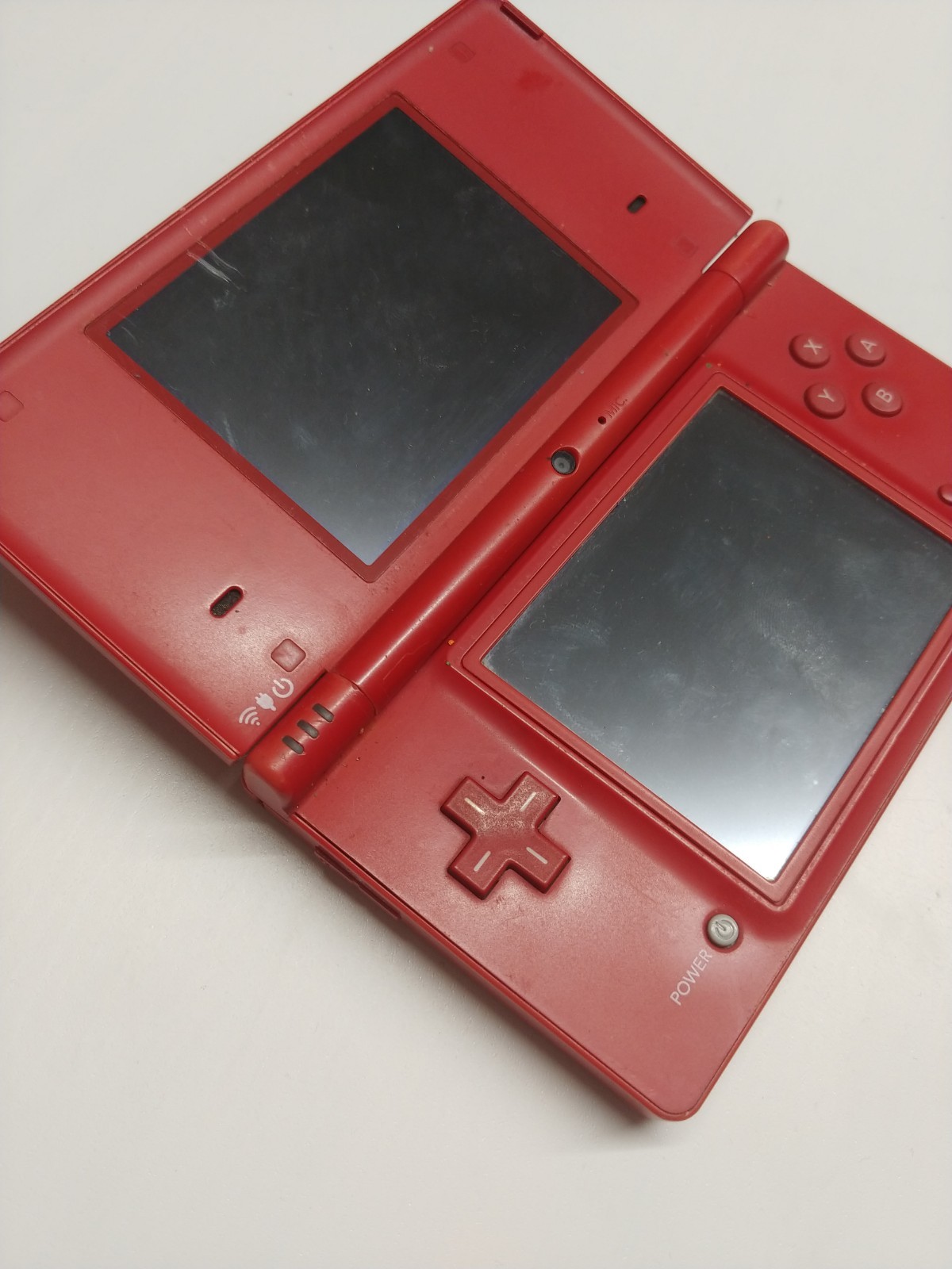 Nintendo DSi Red Handheld Console – Broken For Parts / Repair Untested No Power