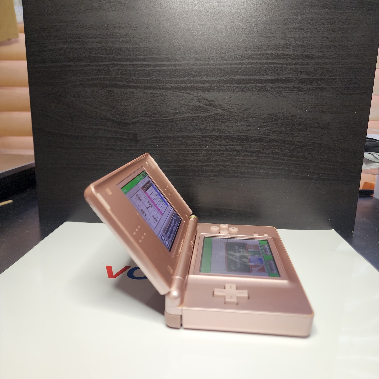 Nintendo DS Lite Console Metallic Rose With Case