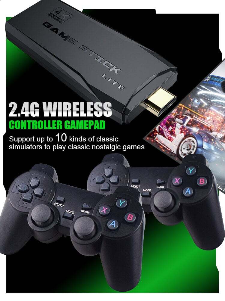 Classic game wireless console HappyJoe Y3 Lite 10000 Games + 1200 Russian games