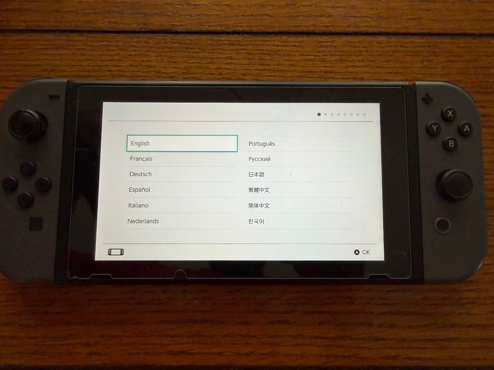 Nintendo Switch Handheld System – HAC-001 – Gray