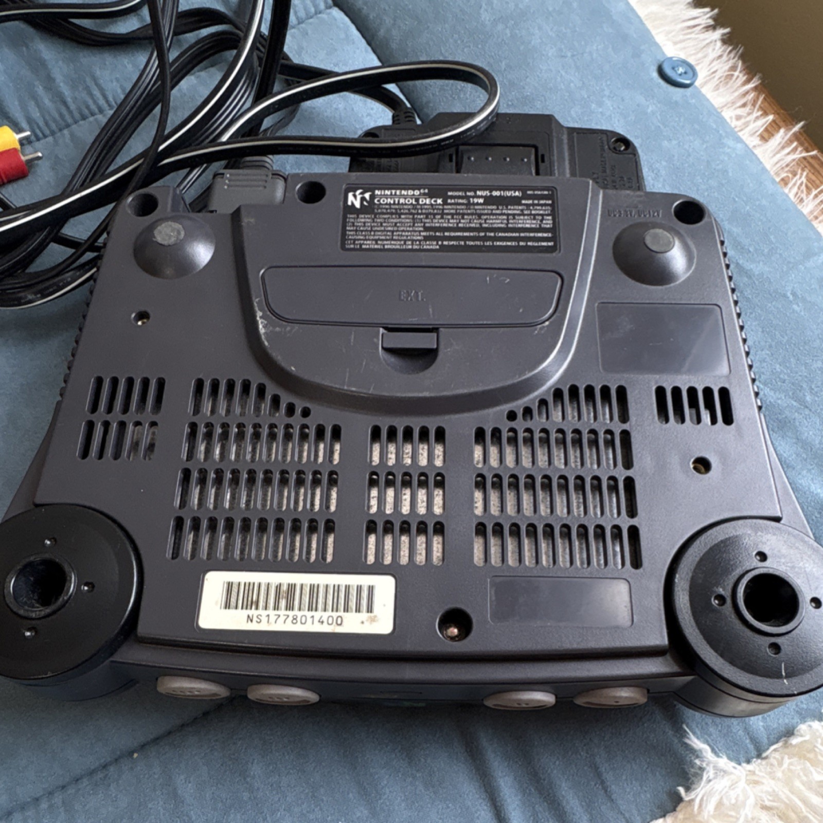 Nintendo 64 Black Console with Controllers, Games, Memory Expansion, Accessories