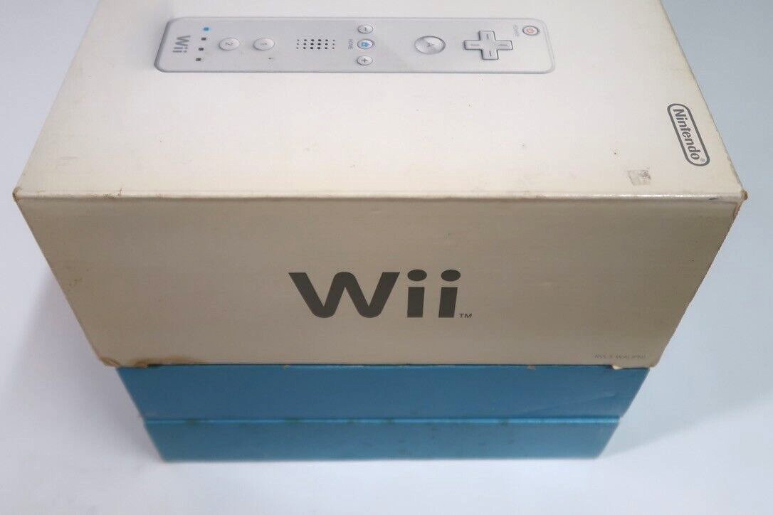 Nintendo Wii Console SET　White　NTSC-J　RVL-001　Japanese　tested［A-7］