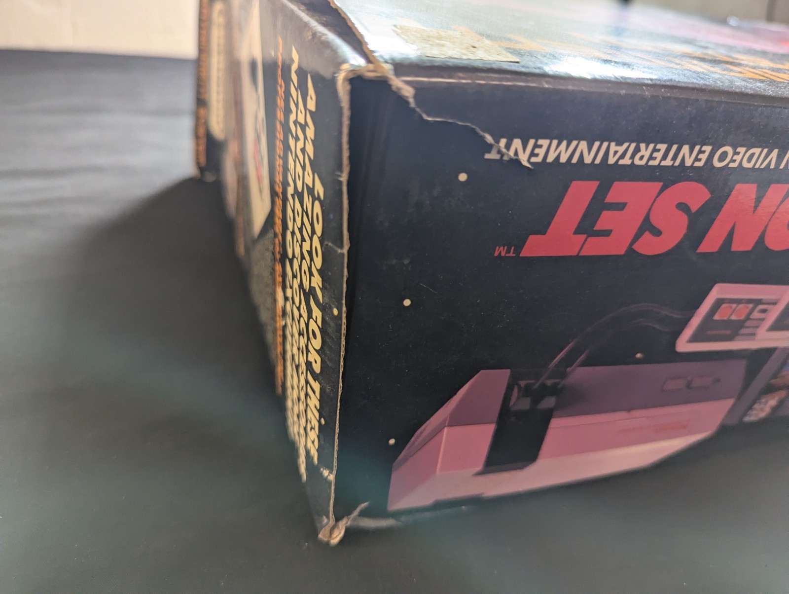 Nintendo NES Action Set Console Zapper Box Tested