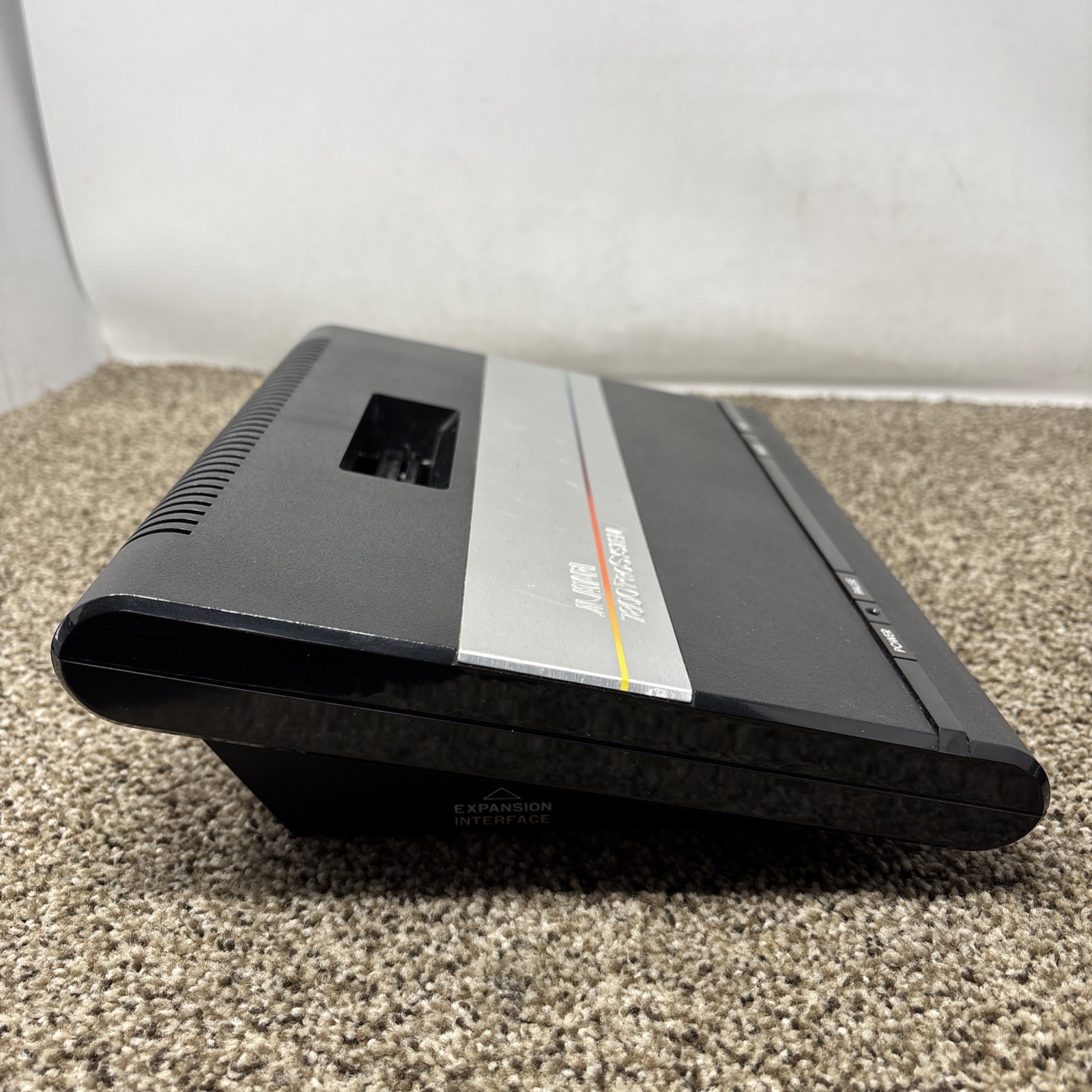 Atari 7800 Video Game Console With Controllers Game TESTED Bundle Lot In Box