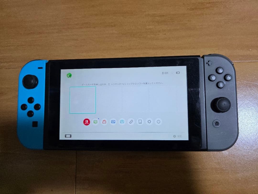 Nintendo Switch Console Gray Blue with Pro Controller and Case