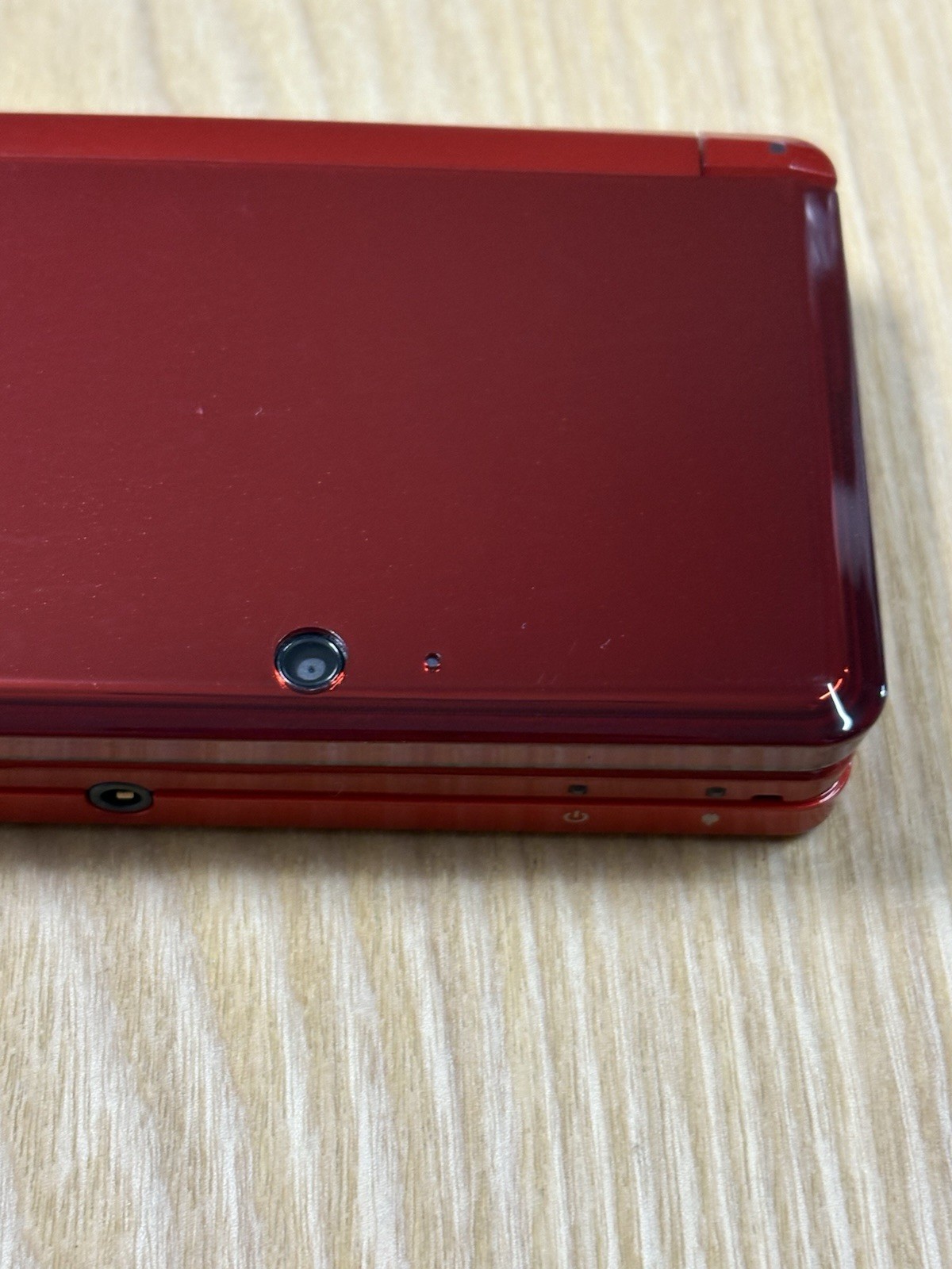 Nintendo 3DS Flame Red Console Tested Working Japan
