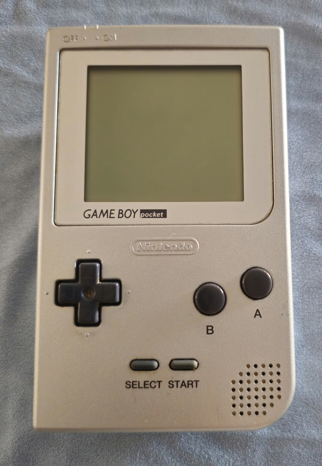 Gameboy Pocket Silver Nintendo