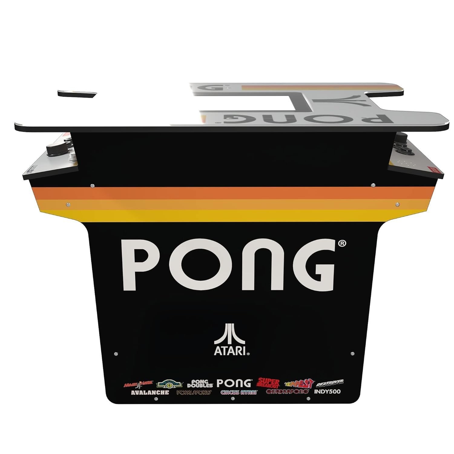 ARCADE1UP PONG HEAD-TO-HEAD ARCADE TABLE 12-IN-1 COCKTAIL GAME – OFFICIAL
