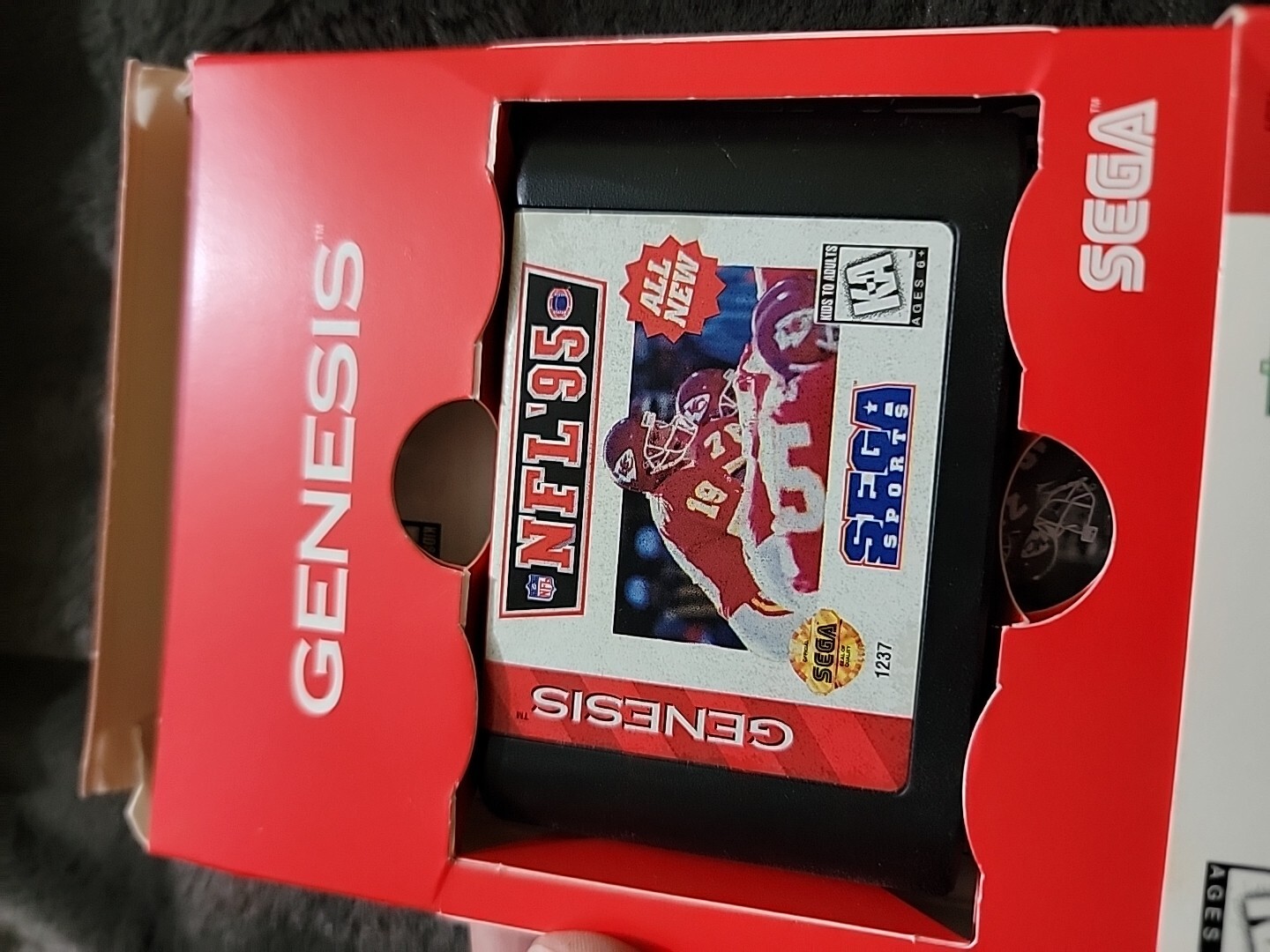 Sega Genesis Console w Games & Controller Works Mortal Kombat 3 NFL ’95 Sonic ++