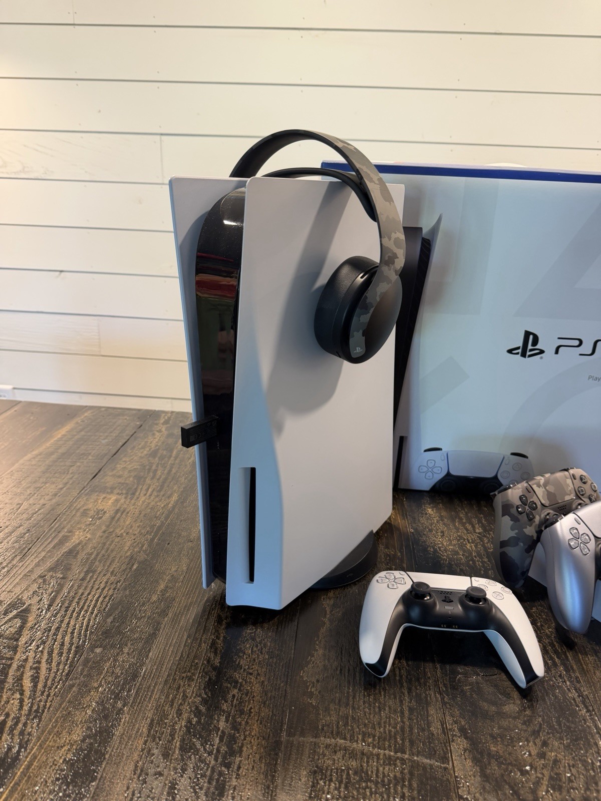 PS5 3TB Console with Controllers and Headset Excellent Condition