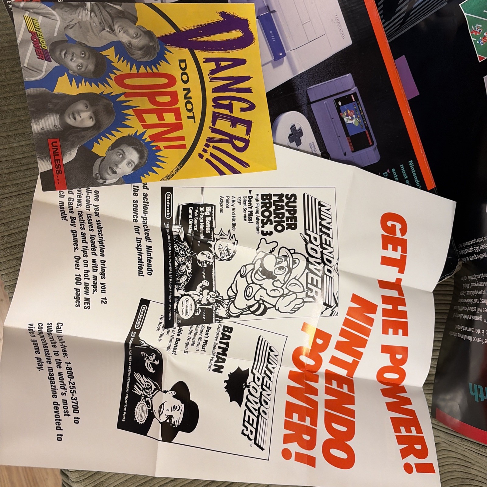 Super Nintendo Entertainment System- Super Set Box/Manual Only