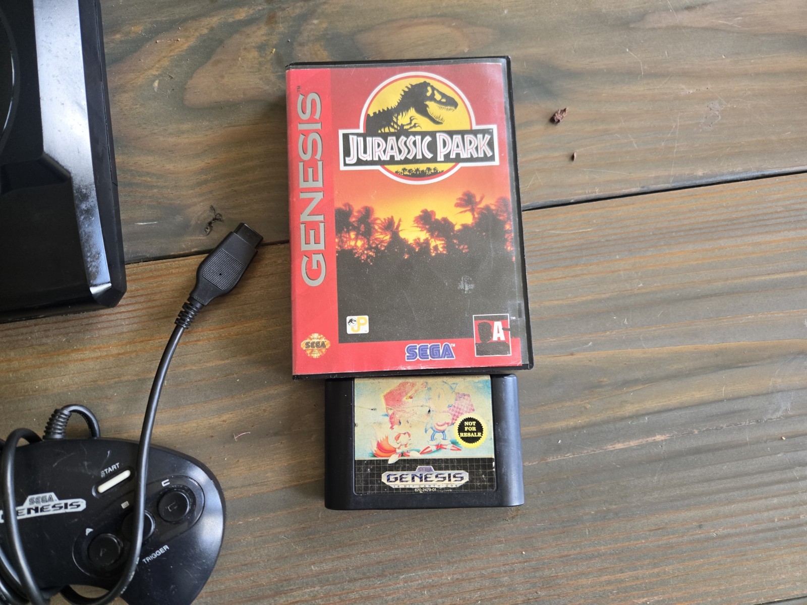 Sega Genesis Model 1 Bundle *TESTED WORKS*