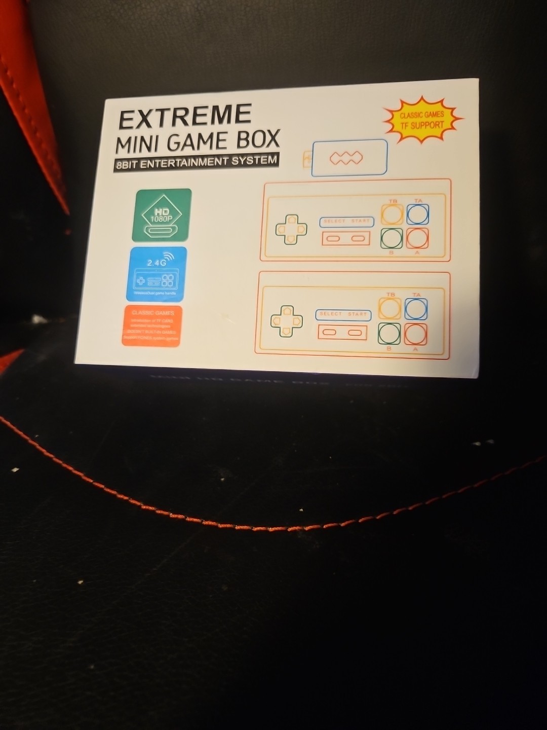 Extreme Mini Game Box HD 1080P 8 BIT 2.4G Entertainment System
