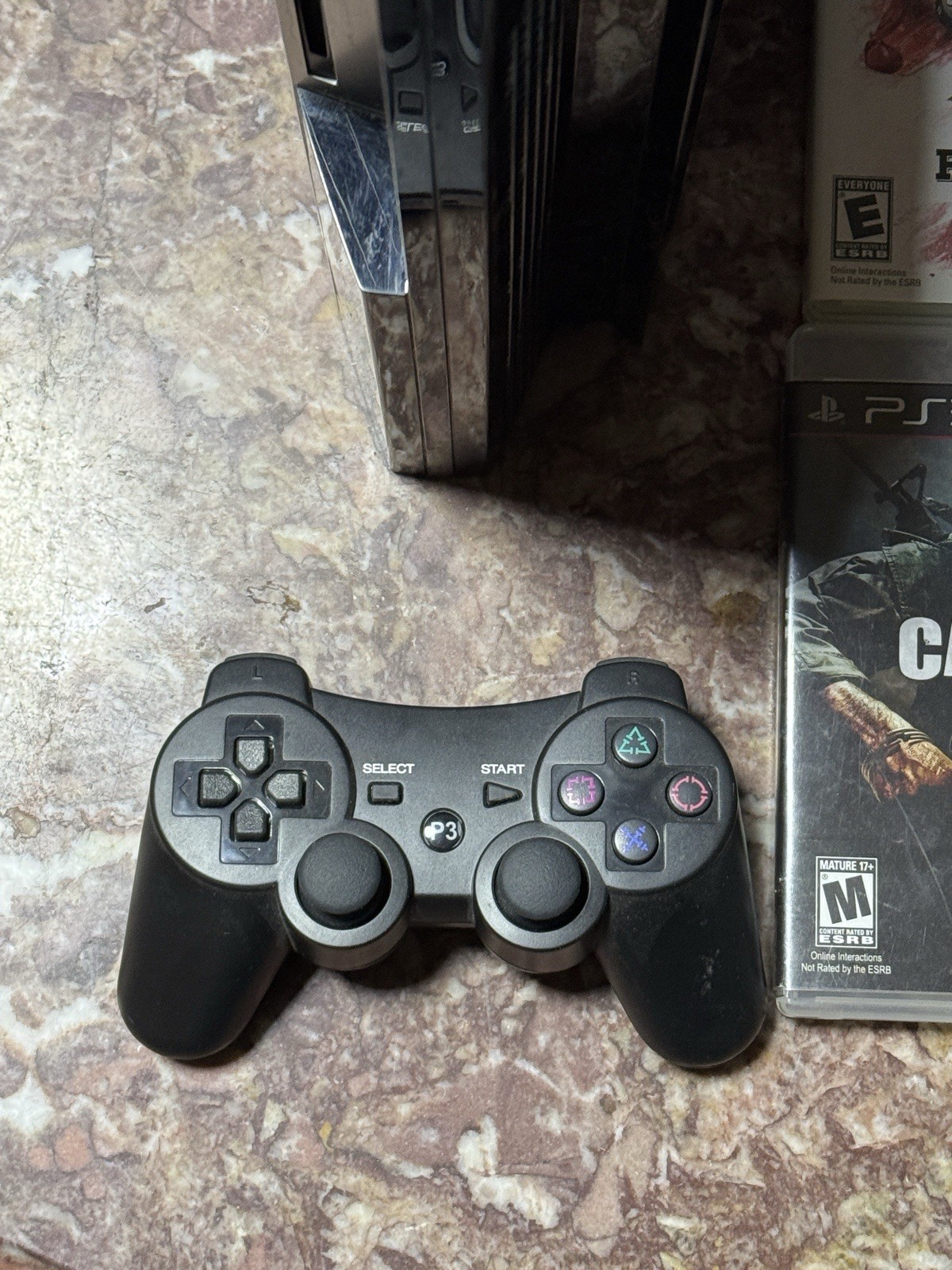 Sony PlayStation 3 80GB Console Bundle Plus 7 Games And Controller.