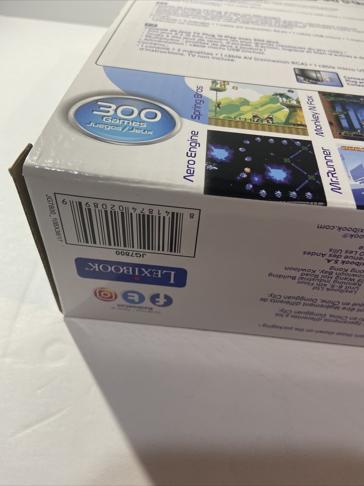 Retro tv game console Lexibook plug and play !!!