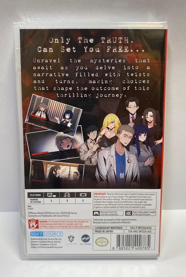 Memory Rewind Switch Brand New Game Special (2026 Visual Novel)