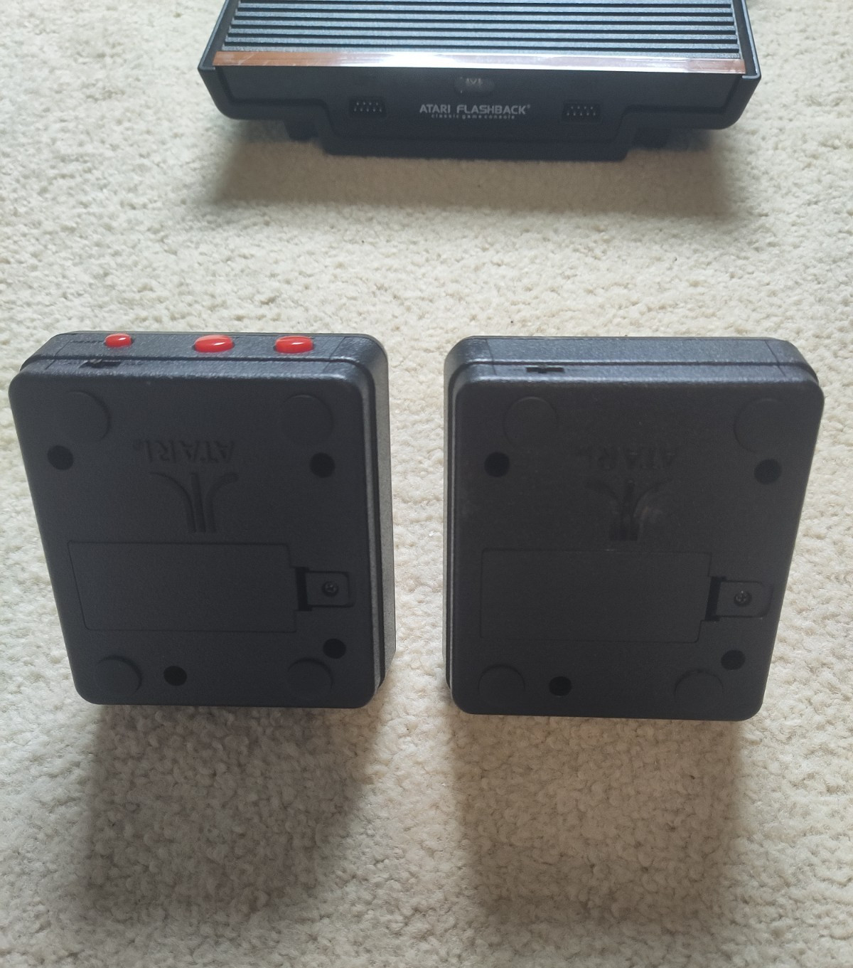 Atari Flashback 7 Classic Game Console 2 Wireless Controllers Tested/w Batteries
