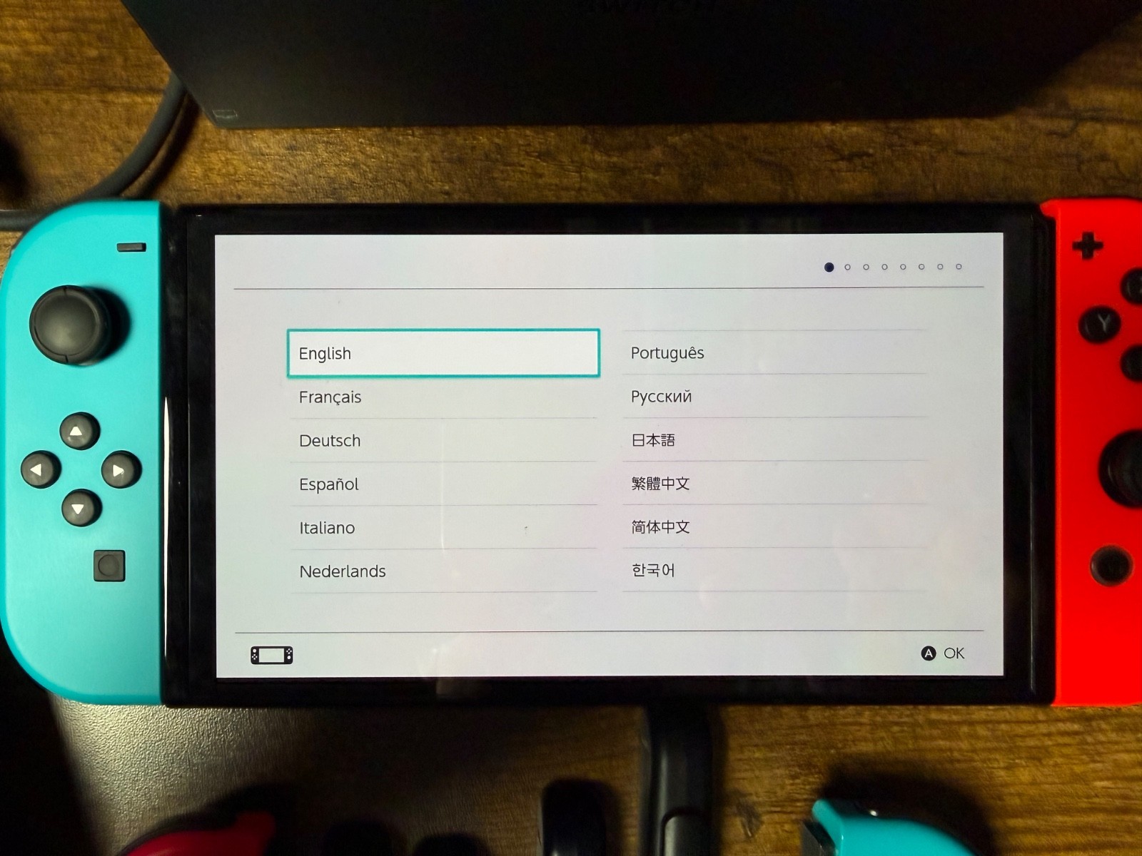 Flawless Nintendo Switch OLED Console Complete In Box CIB Excellent Condition