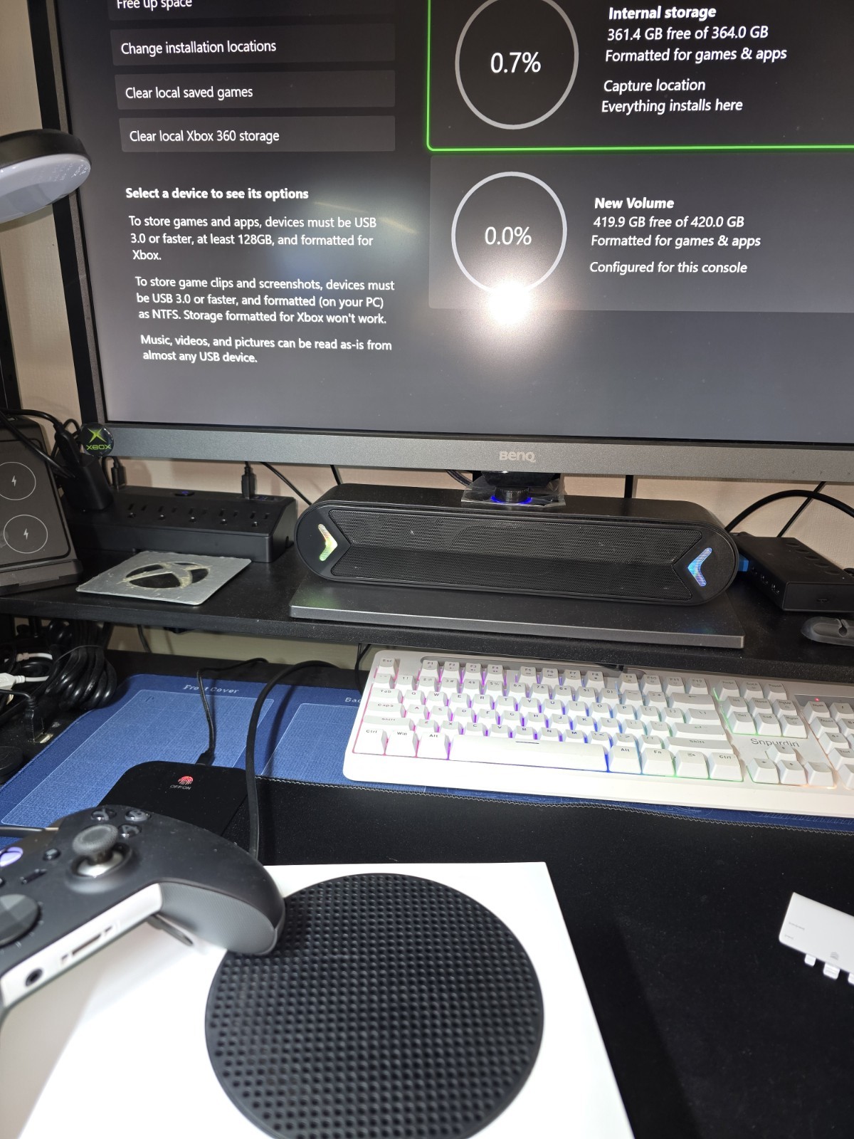 Xbox Series S Console Bundle – Elite Series 1 and 500gb m.2 SSD expansion