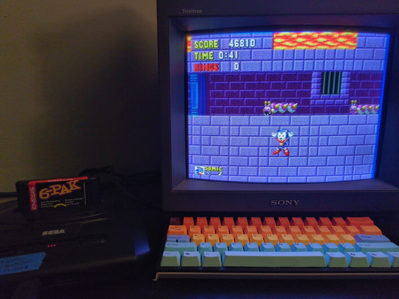 SEGA Genesis Model 2 – Console Only – Tested for one hour!