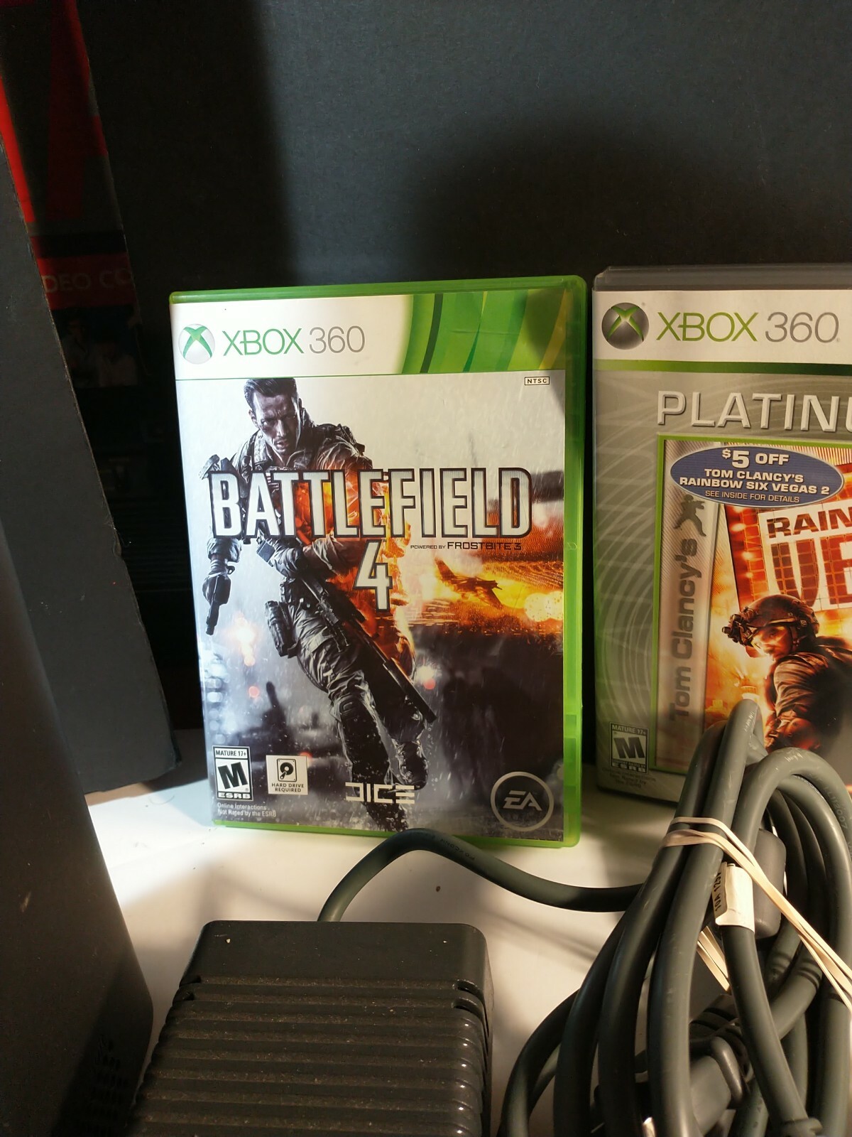 Xbox 360 Pro Console w/ Controller & 20gb Hard Drive – TESTED 3 games titanfall