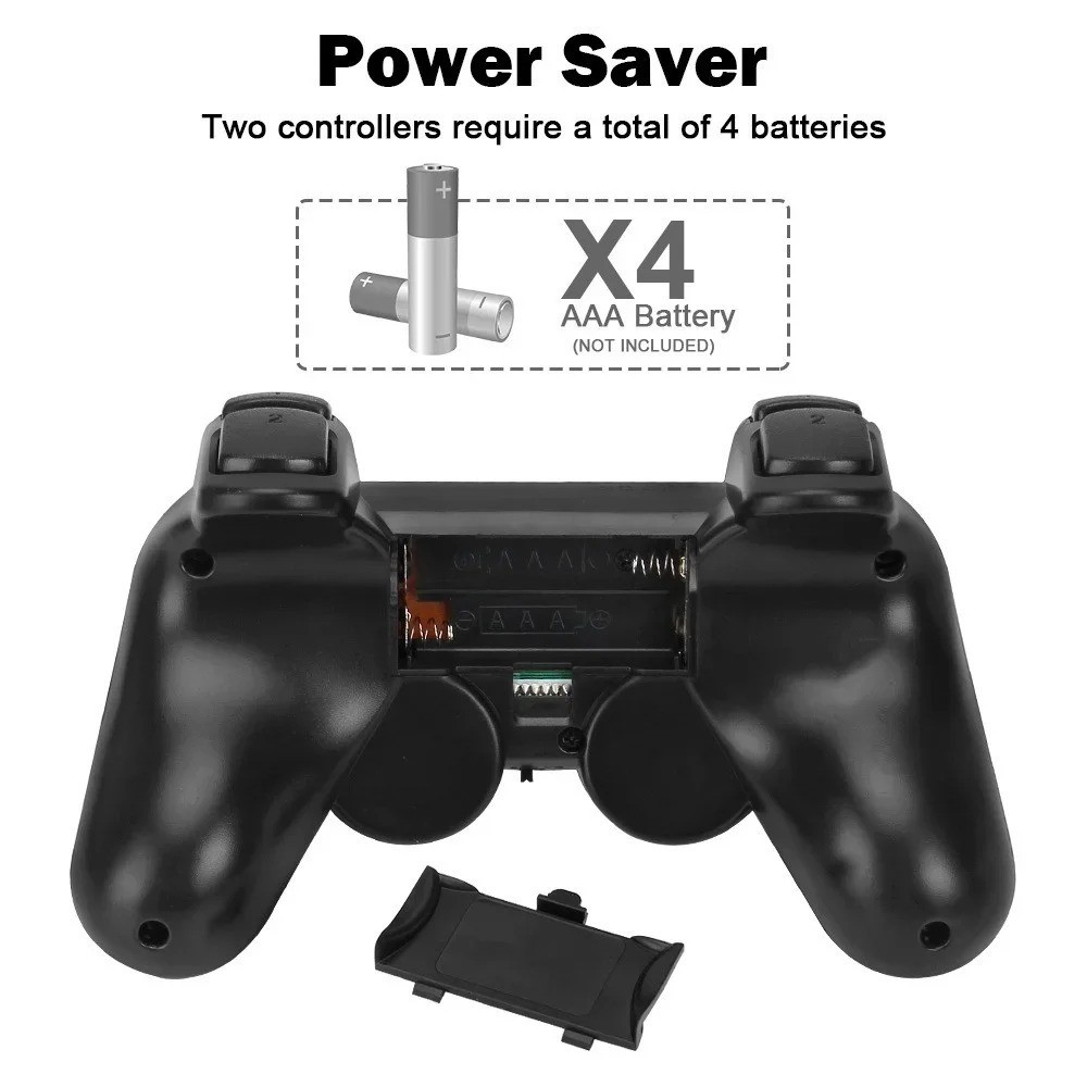 64GB, Wireless 4K Built-in Games HDMI TV Game Stick Console X2 Wireless Gamepad