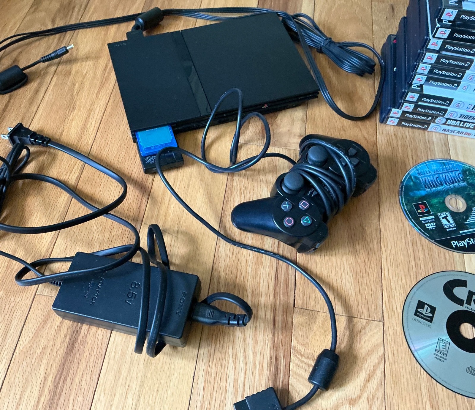 Playstation 2 Slim Bundle With Memory card, Controller And 29 Games!