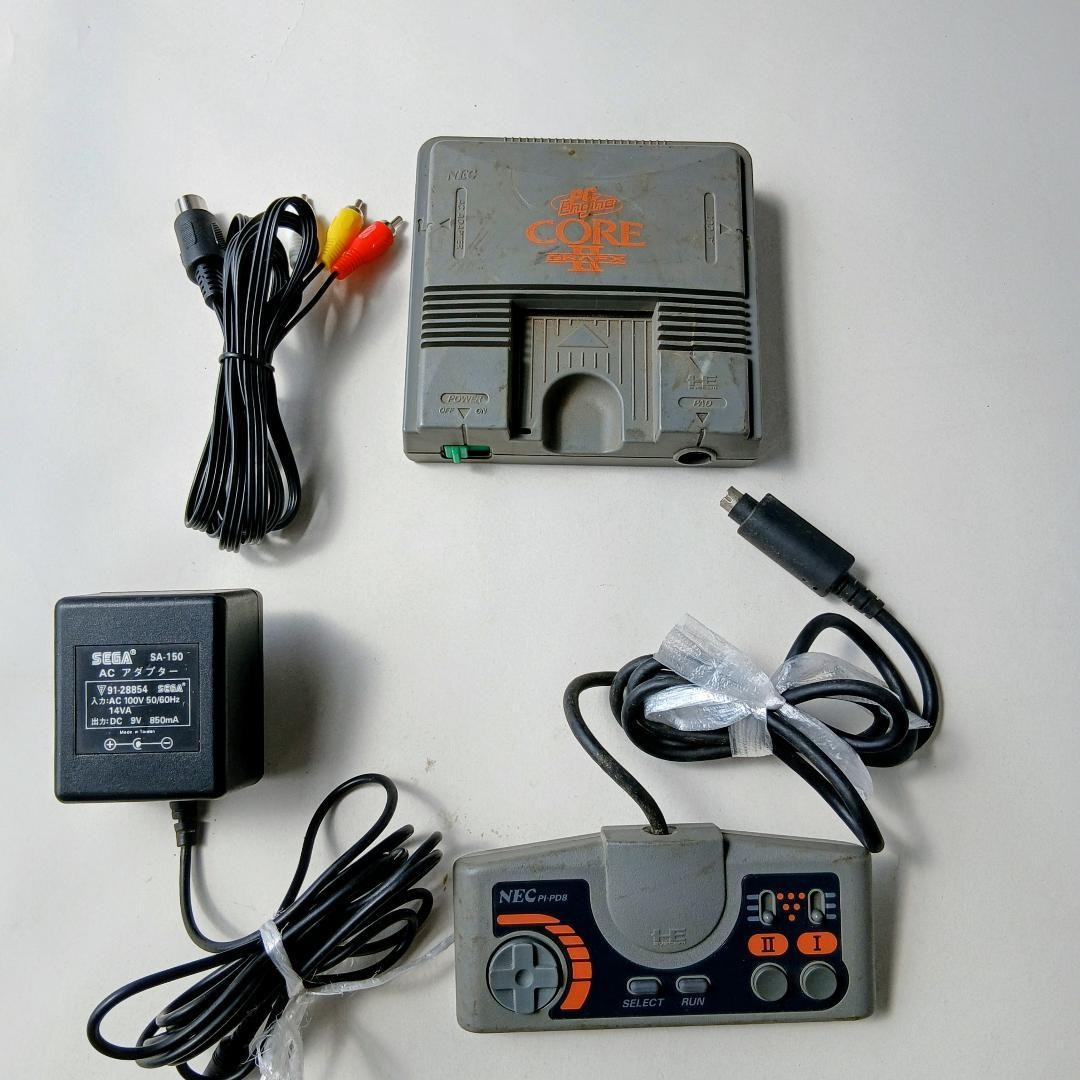 NEC PC Engine CoreGrafx II 2 PI-TG7 Console System Tested