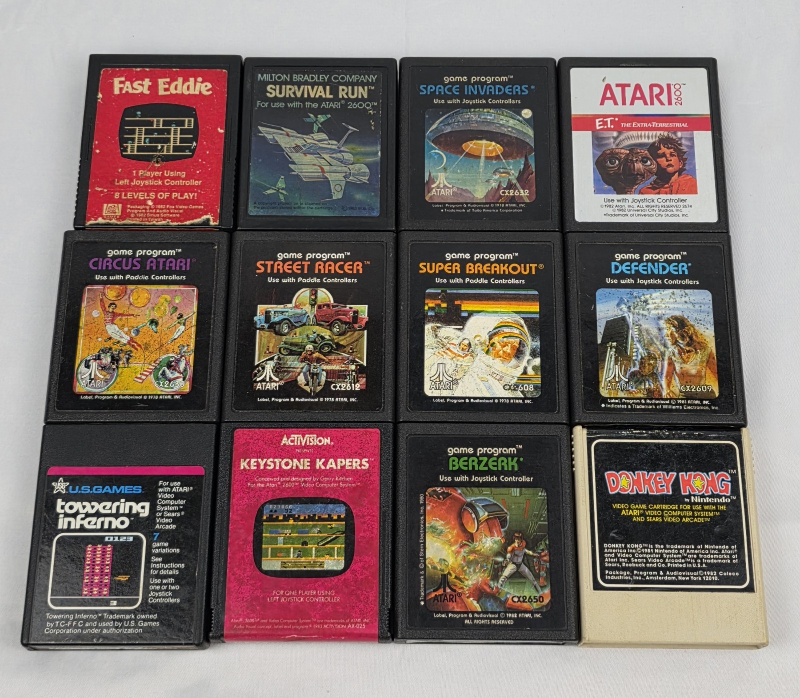 Atari 2600 Darth Vader Console Bundle TESTED – 33 Games –3 Controllers– COMPLETE