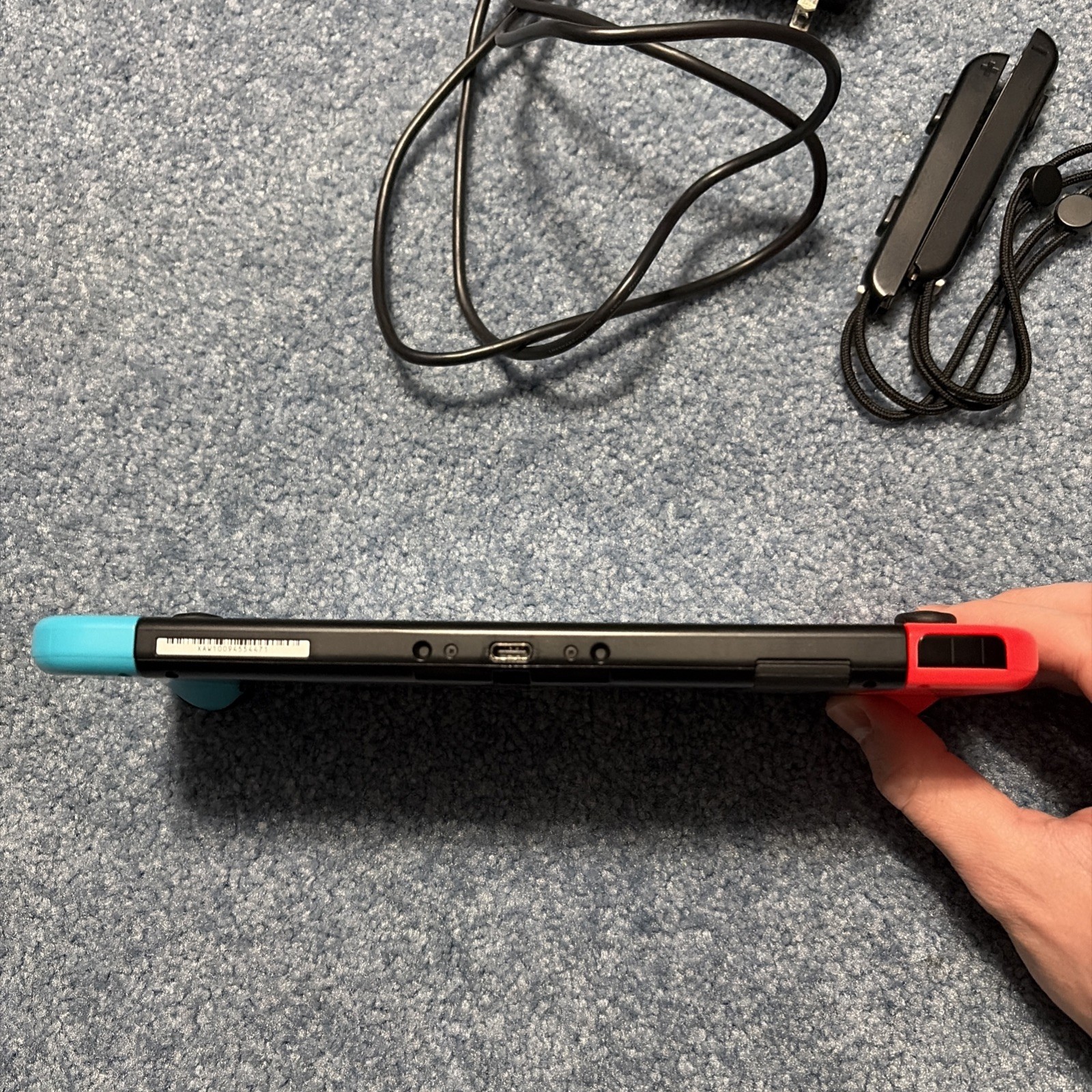 Nintendo Switch 32GB Gray Console with Neon Red and Neon Blue Joy-Con